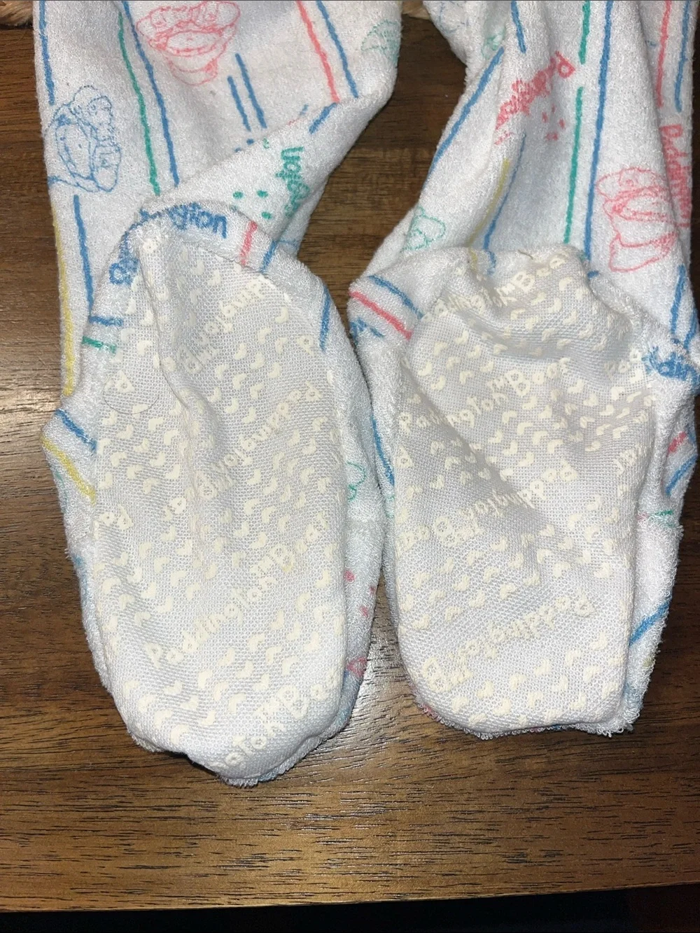 Vintage Paddington baby sleeper size 24m footed  snaps NICE
